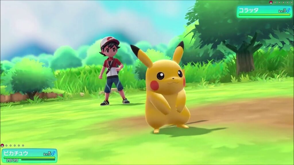 Pokemon Let’s Go Pikachu NSP screenshot