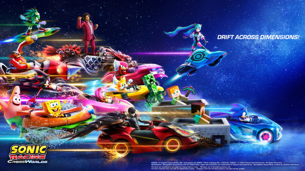Sonic Racing: CrossWorlds – Mega Man NSP XCI Free Download screenshot