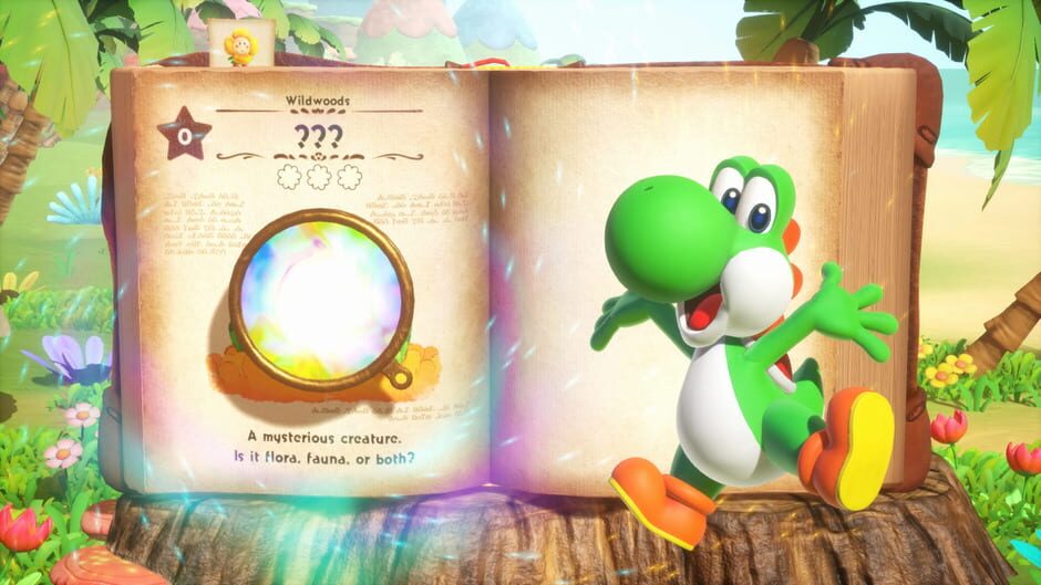 Yoshi and the Mysterious Book NSP screenshot