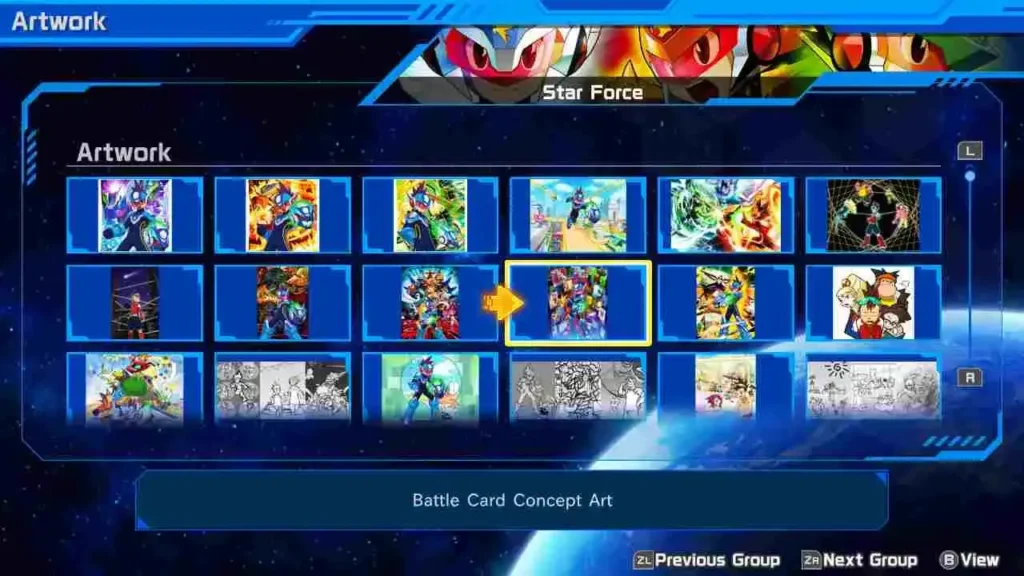 Mega Man Star Force Legacy Collection NSP screenshot