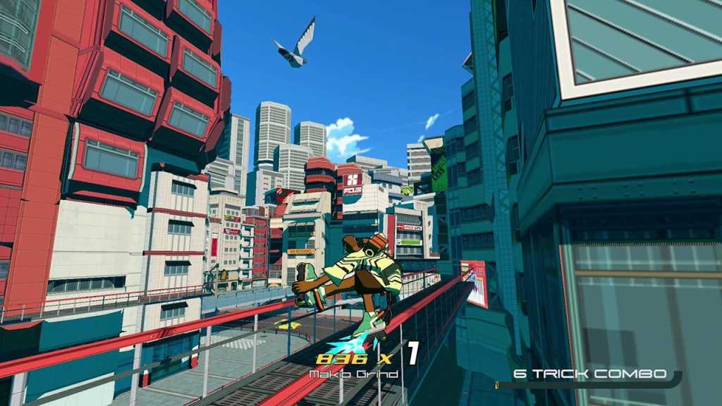 Bomb Rush Cyberfunk NSP ROM Free Download screenshot