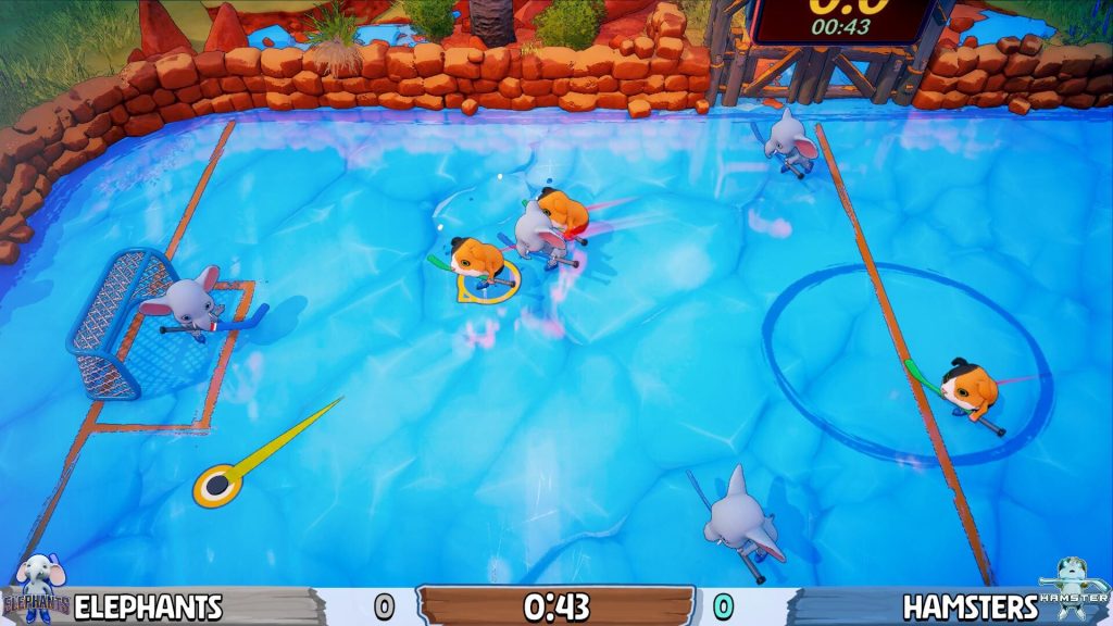 Hockey Beasts NSP ROM Free Download screenshot