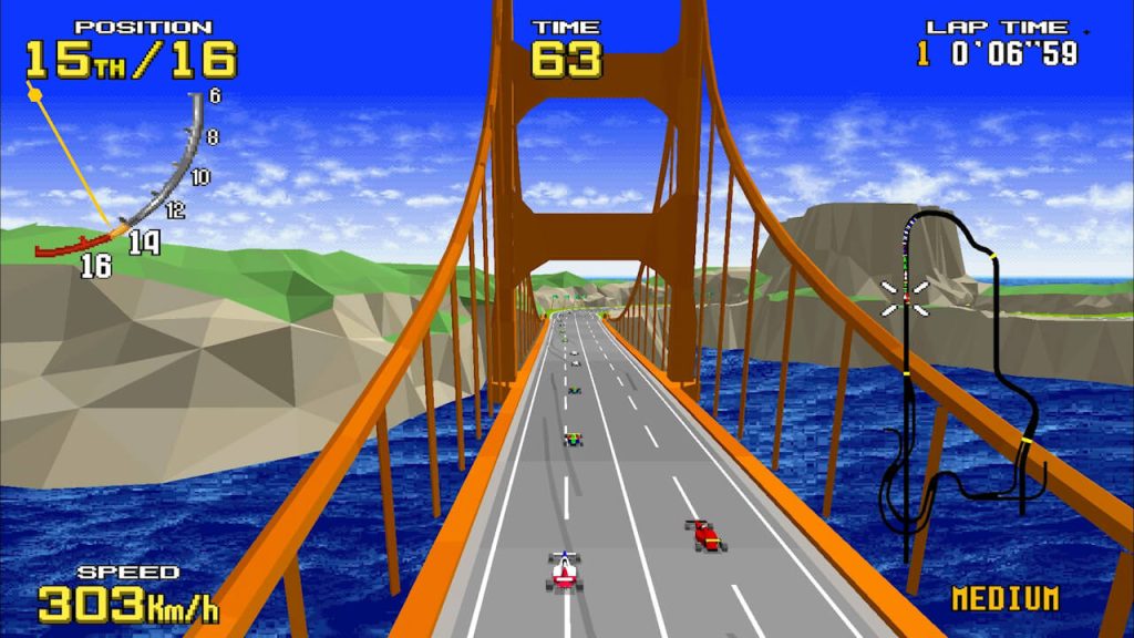 Sega Ages Virtua Racing NSP ROM Free Download screenshot