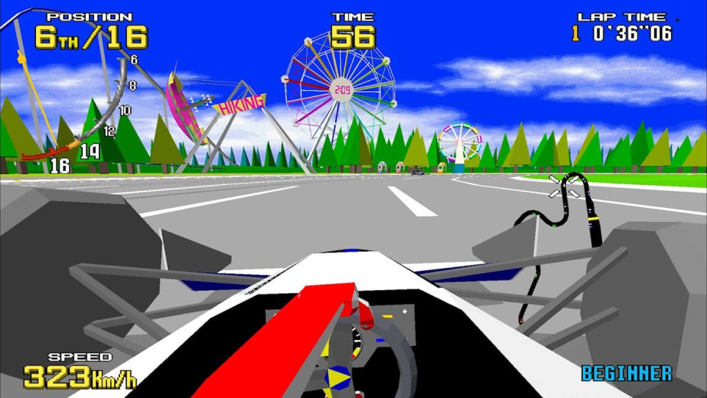 Sega Ages Virtua Racing NSP ROM Free Download screenshot