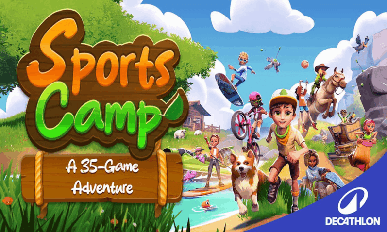 Sports Camp: A 35-Game Adventure NSP ROM Free Download screenshot