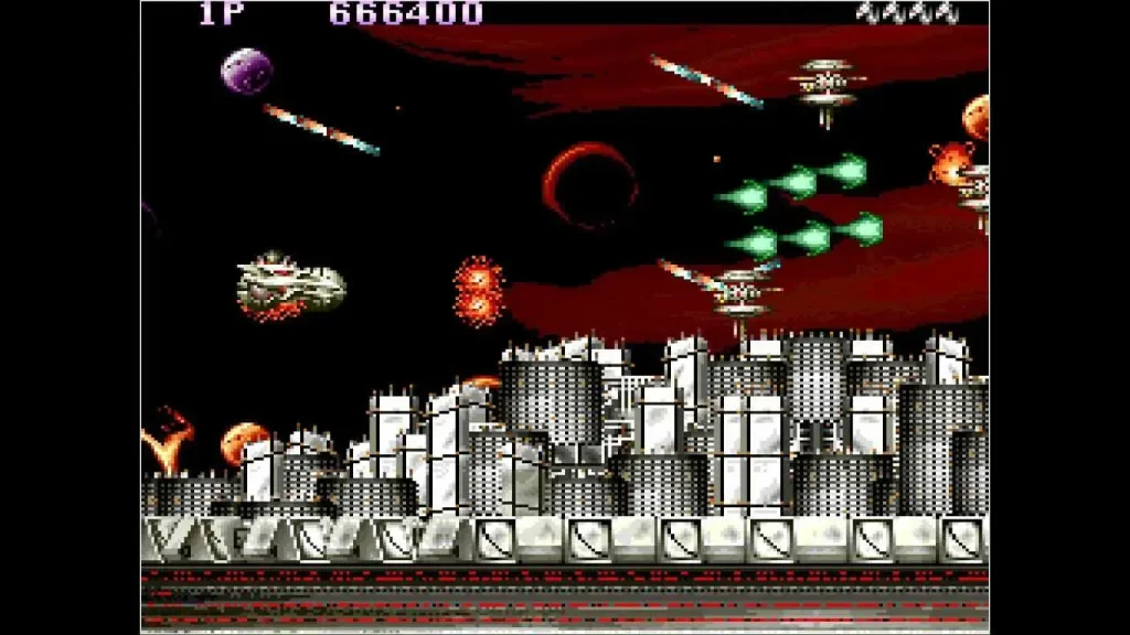 Arcade Archives SAINT DRAGON NSP ROM Free Download screenshot