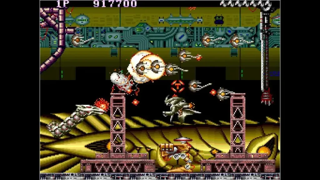 Arcade Archives SAINT DRAGON NSP ROM Free Download screenshot