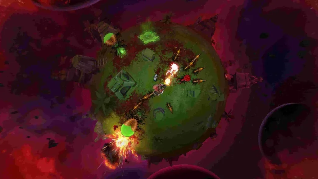 Battle Planet – Judgement Day NSP ROM Free Download screenshot