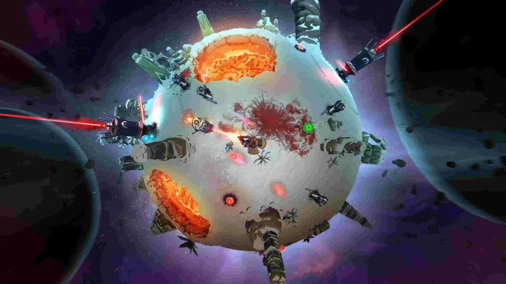 Battle Planet – Judgement Day NSP ROM Free Download screenshot