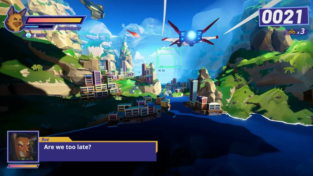 Wild Blue Skies NSP ROM Free Download screenshot